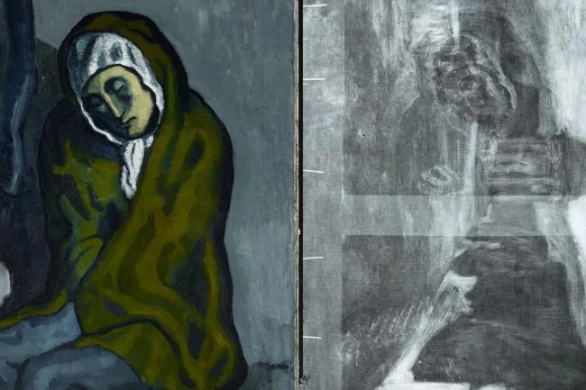 Μυστήριο: Κρυφό έργο τέχνης ανακαλύφθηκε κάτω από πίνακα του Πικάσο (εικόνες, βίντεο)